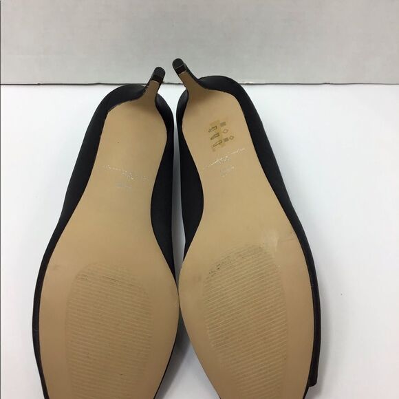 Paradox London Pink Prunella Crystal Embellished Pointed Peep Toe Heels - Picture 10 of 14